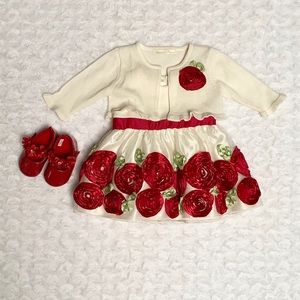 Baby girl holiday dress